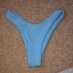 shein triangle high bikin bottoms